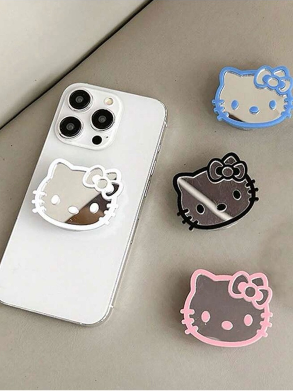 Hello Kitty Mirror Phone Grip - Pink ONLY - Picture 5 of 5